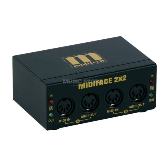 Miditech MIDIFACE 2x2 USB MIDI Interfac e