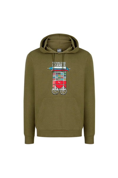 BPPO-002477 MEN S HOODY T Haki Erkek Sweatshirt 101119464