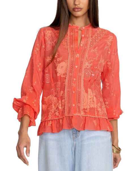 Johnny Was Serene Blouse Women's