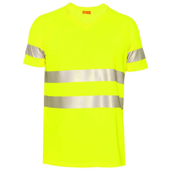 IQ-UV UV High Visible T-Shirt V-Neck Kl.2 Man