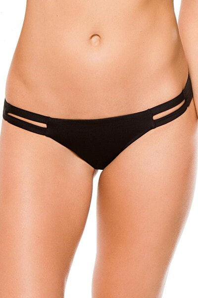 Vitamin A Women's 169444 Black Ecolux Neutra Hipster Bikini Bottom Size M