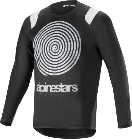 Alpinestars Koszulka długi rękaw ALPINESTARS A-SUPRA OSCAR LS JERSEY, Black Rozmiar: XL