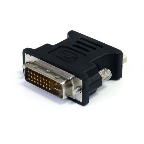 StarTech.com DVI to VGA Cable Adapter - Black - M/F - DVI-I - VGA - Black