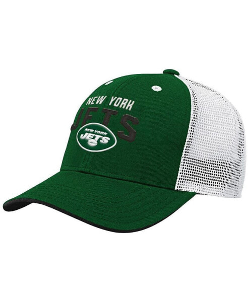 Big Boys Green New York Jets Core Lockup Snapback Hat