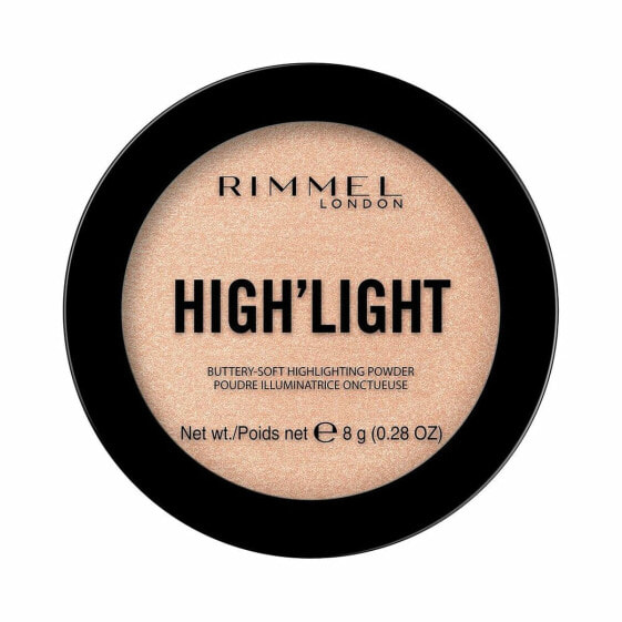 Компактная пудра для лица с эффектом загара High'Light Rimmel London 99350066694 Nº 002 Candleit 8 g