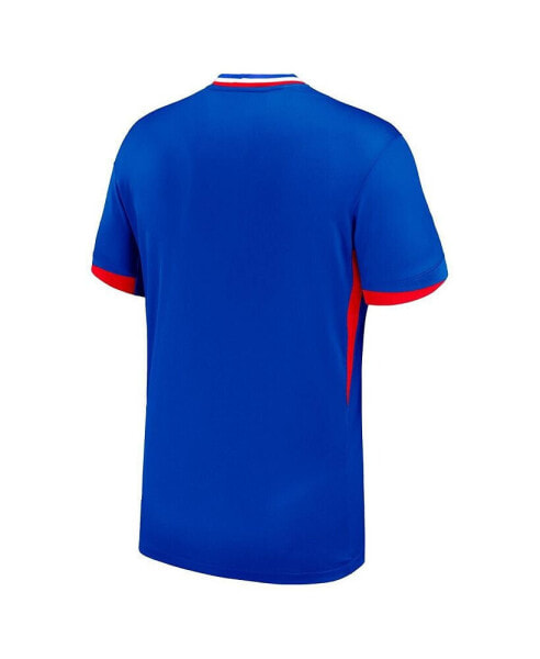 Big Boys and Girls Blue France National Team 2024 Home Replica Blank Jersey
