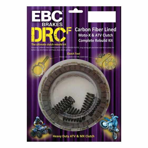 EBC DRCF Series Offroad/Atv Carbon Fiber DRCF276 Full Clutch