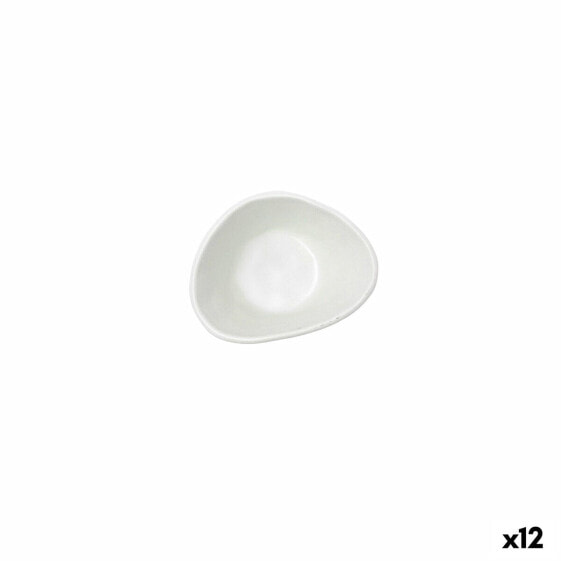 Блюдо Bidasoa Cosmos Белое керамическое Ø 17 см (12 штук) - Столовая посуда