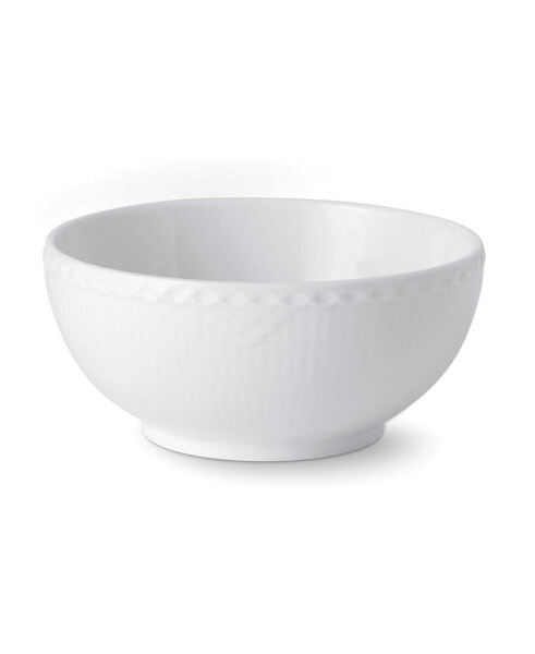 Fluted Half Lace Bowl