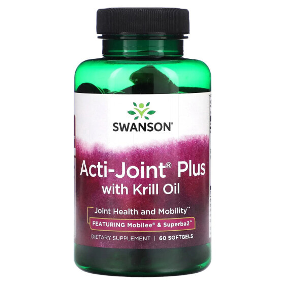 Acti-Joint Plus with Krill Oil, 60 Softgels