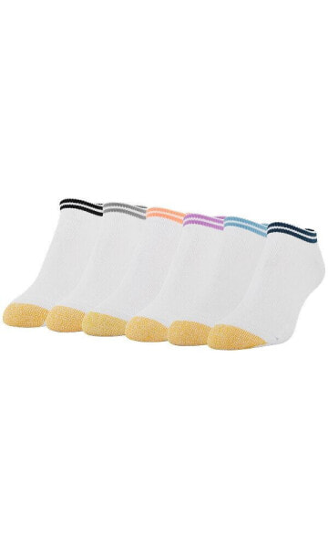 Носки для женщин Gold Toe Casual Ankle Cushion 6-Pack