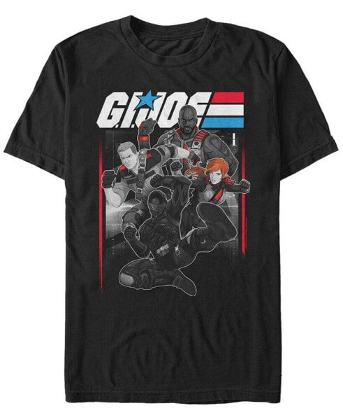 Men's G.I.Joe Action Group Short Sleeve T-Shirt