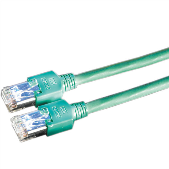 LEONI Kerpen D1-20 SF/U gekreuzt 1.0 m grün - Cable - Network