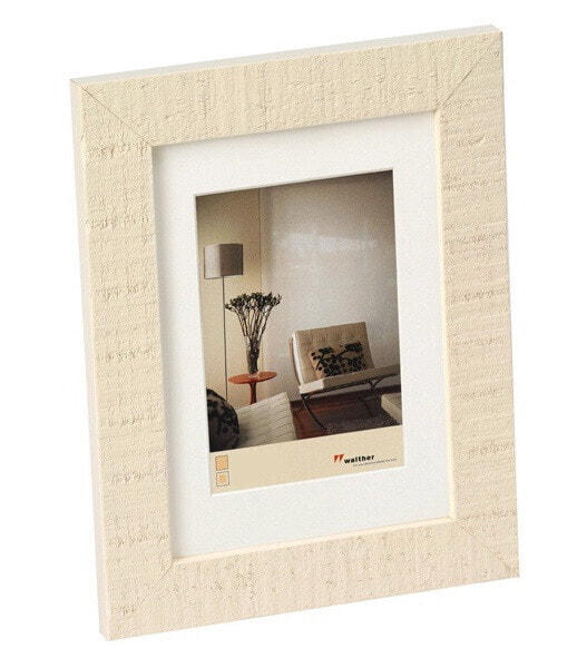 Walther Design HO520W - Wood - Cream - Single picture frame - 10 x 15 cm - 150 mm - 200 mm