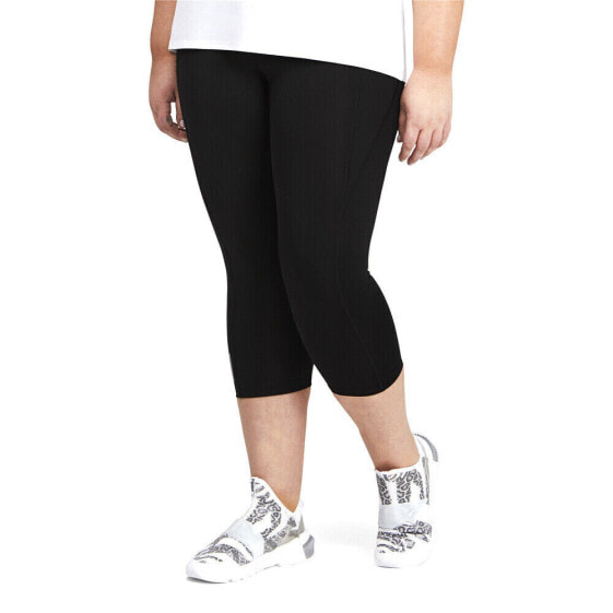 Puma Train Favorite Forever High Waisted 34 Inch Capri Leggings Pl Womens Black