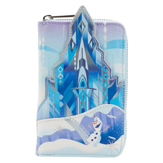 LOUNGEFLY Wallet Frozen Elsa Castle