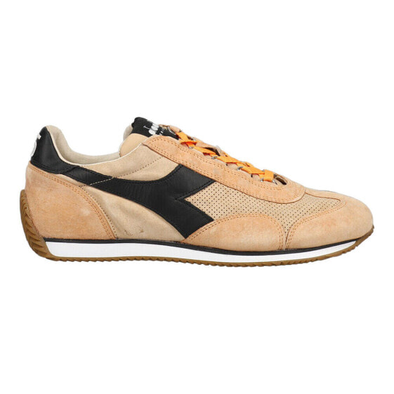 Diadora Equipe Suede Sw Lace Up Mens Beige Sneakers Casual Shoes 175150-25140