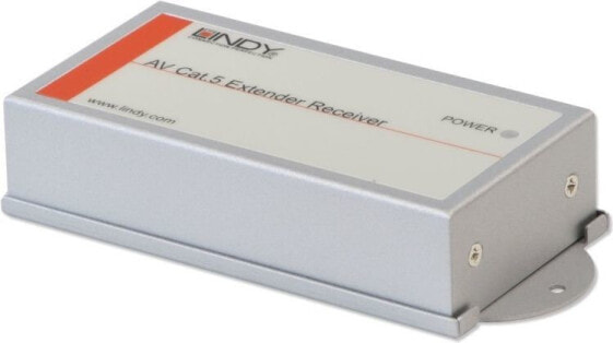 System przekazu sygnału AV Lindy odbiornik sygnału VGA + AUDIO do 250m (32765)
