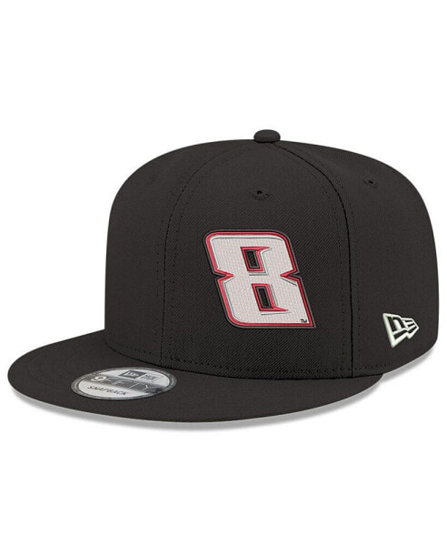 Men's Black Kyle Busch 9FIFTY Flawless Adjustable Hat