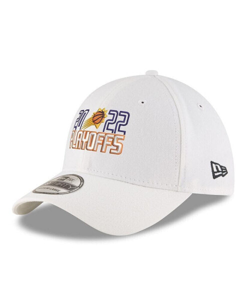 Men's White Phoenix Suns 2022 NBA Playoffs Bubble Letter 39THIRTY Flex Hat