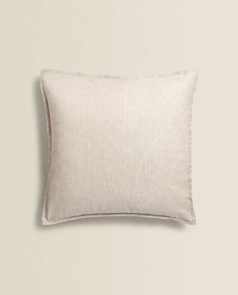 Подушка из льна и хлопка ZARAHOME "Linen cushion cover"