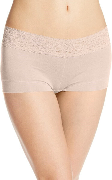 Maidenform Women's 188746 Dream Cotton Lace Boyshort Underwear Size XL