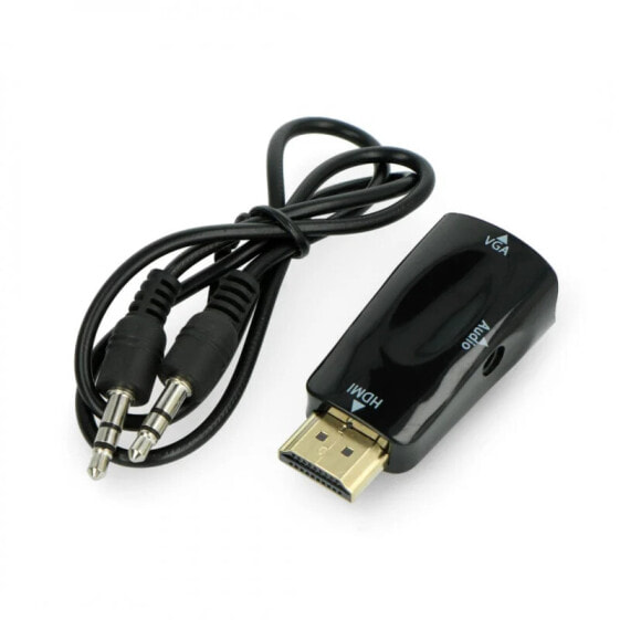 Конвертер HDMI в VGA HD31B + аудио