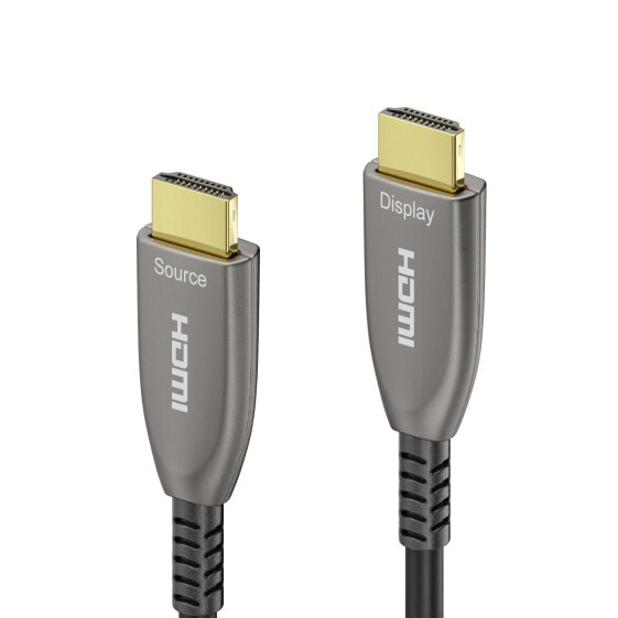 PureLink X-AOC210-500 - 50 m - HDMI Type A (Standard) - HDMI Type A (Standard) - Black