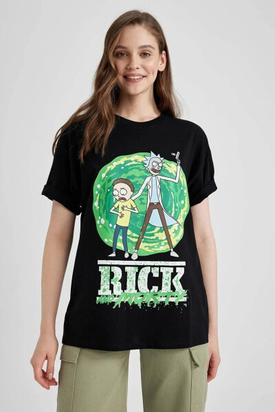Футболка Defacto Coool Rick And Morty Oversize Fit