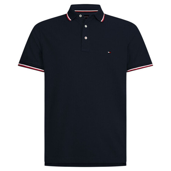 Поло укороченное Tommy Hilfiger Core Tipped Slim