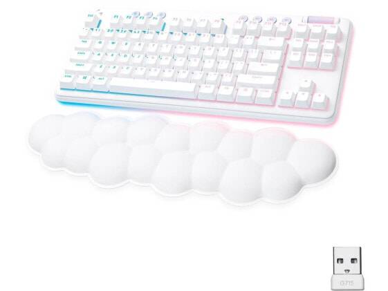 Logitech G715 Wireless Mechanical Gaming Keyboard with LIGHTSYNC RGB, LIGHTSPEED