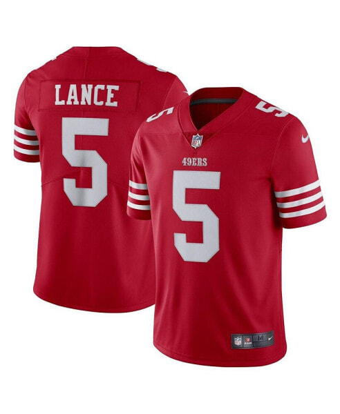 Men's Trey Lance Scarlet San Francisco 49ers Vapor Limited Jersey