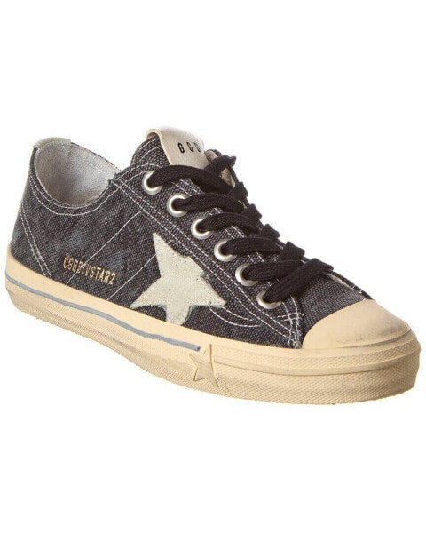 Golden Goose Limited Edition Vstar2 Canvas Sneaker Women's Black 35