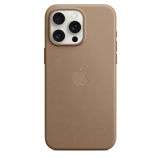 Чехол для смартфона Apple iPhone 15 Pro Max Feingewebe Case mit MagSafe "Taupe iPhone 15 Pro Max"