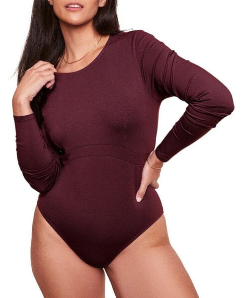 Plus Size Ofra Long-sleeve Bodysuit