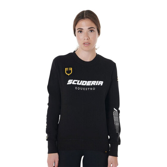 EQUESTRO Scuderia Collection Round Neck sweatshirt