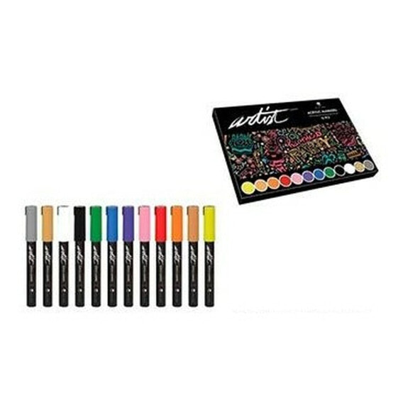 Набор маркеров Alex Bog Artist Разноцветный 4,5 mm 12 Предметы