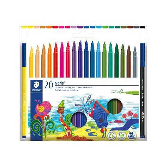 STAEDTLER Noris club slim marker pen 20 units