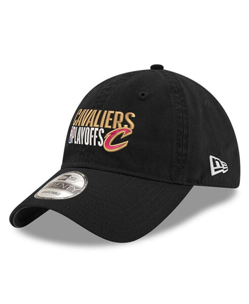 Men's Black Cleveland Cavaliers 2024 NBA Playoffs 9TWENTY Adjustable Hat