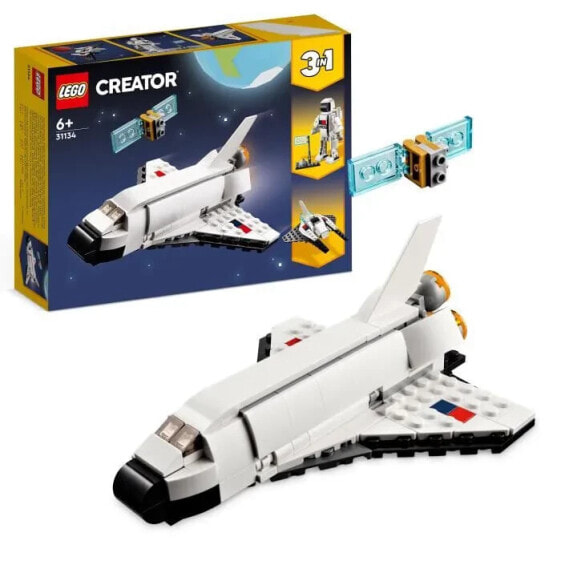 Конструктор LEGO Creator 3-in-1 31134 Ракетный Шаттл с закаленым астронавтом, дети 6 лет