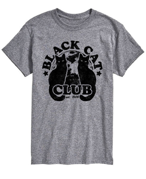 Men's Black Cat Club Classic Fit T-shirt