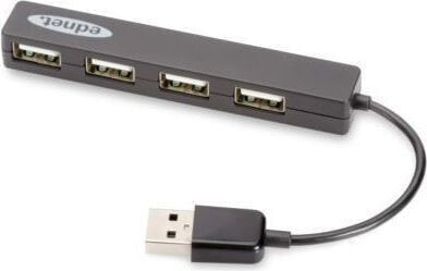 USB-концентратор USB Ednet 4x USB-A 2.0 (85040)
