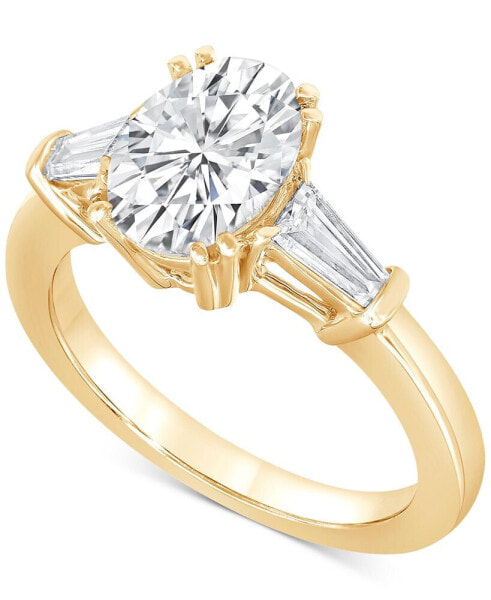 Certified Lab Grown Diamond Engagement Ring (2-1/2 ct. t.w.) in 14k Gold