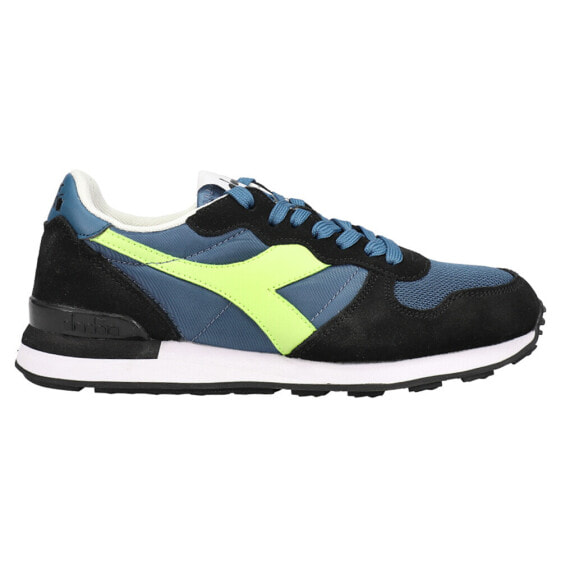 Diadora Camaro Lace Up Mens Black, Blue, Green Sneakers Casual Shoes 159886-C95