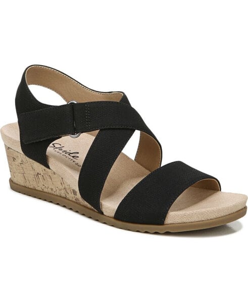 Sincere Strappy Wedge Sandals