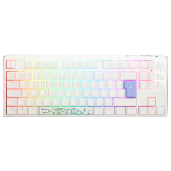 DUCKY One 3 Classic TKL RGB PBT MX Clear gaming keyboard