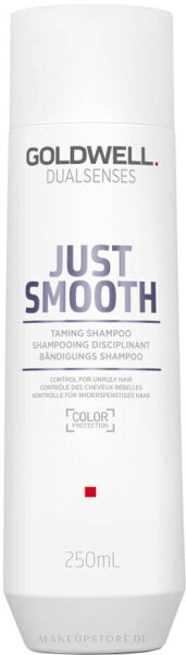 Bändigendes Shampoo für widerspenstiges Haar - Goldwell Dualsenses Just Smooth Taming Shampoo 250 ml