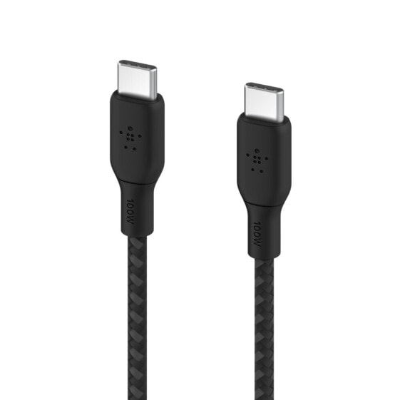 Belkin BOOST CHARGE - 2 m - USB C - USB C - USB 2.0 - 480 Mbit/s - Black