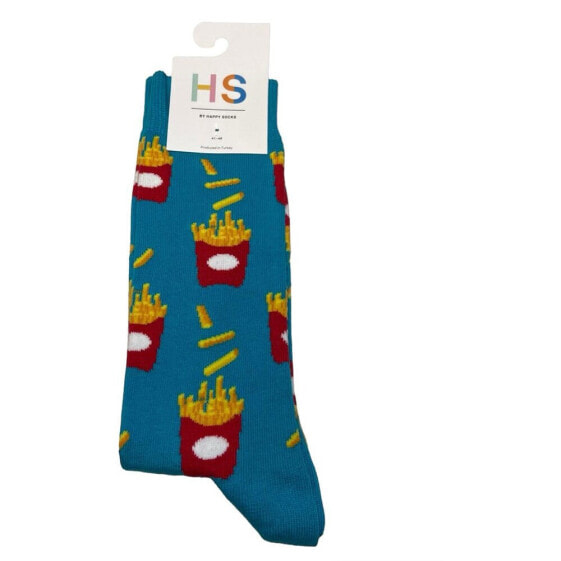 Носки мужские полусапожок с белгийскими фрикадельками HS BY HAPPY SOCKS Fries