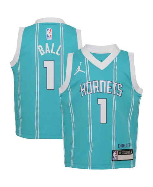 Toddler Boys and Girls LaMelo Ball Teal Charlotte Hornets Swingman Player Jersey - Icon Edition